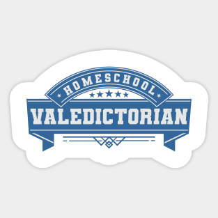 Homeschool Valedictorian Sticker